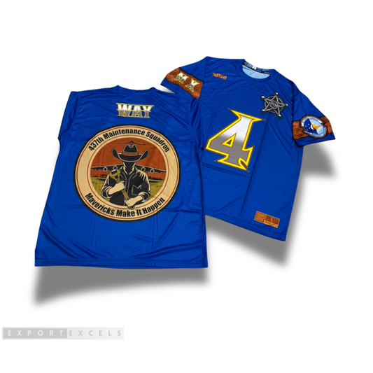 Blue brand Baseball Jersey Combo